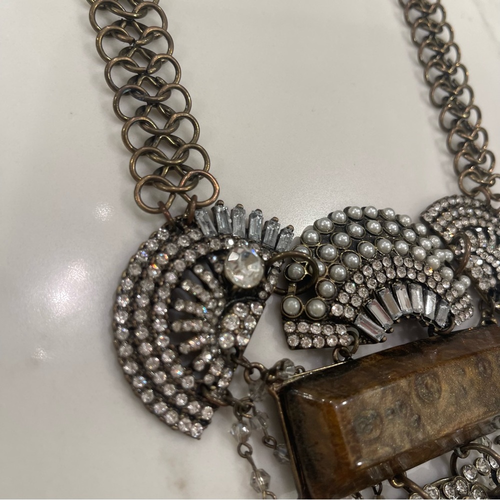 Nordstrom Statement Adjustable Chocker Necklace - image 7